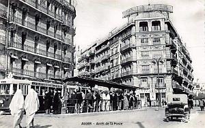 ALGER - ARRET DE LA POSTE